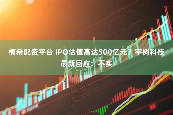 楠希配资平台 IPO估值高达500亿元？宇树科技最新回应：不实